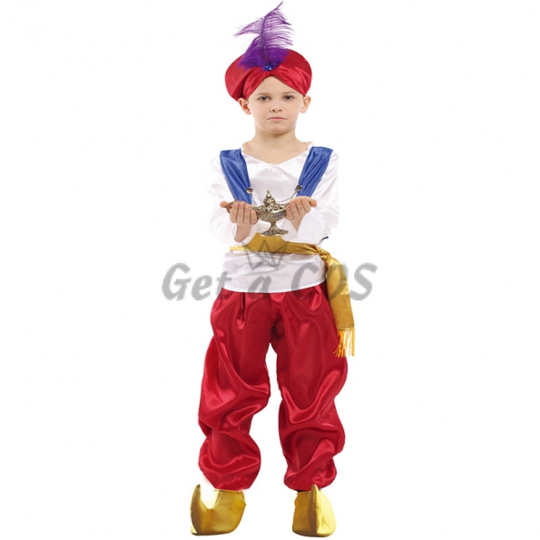 Boys Aladdin Costume Prince Shape