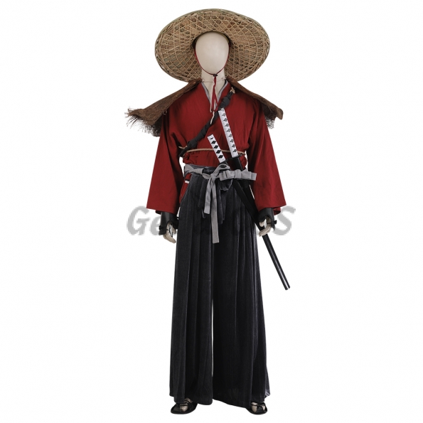 Anime Costumes Ghost of Tsushima Samurai Cosplay - Customized
