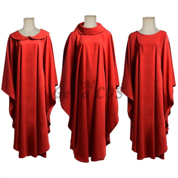 Sexy Nun Costumes Clergy Robe