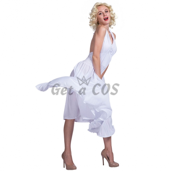 Sexy Halloween Costume Marilyn Monroe Style Dress