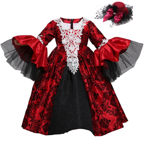 Victorian Spanish Lolita Girls' Costume