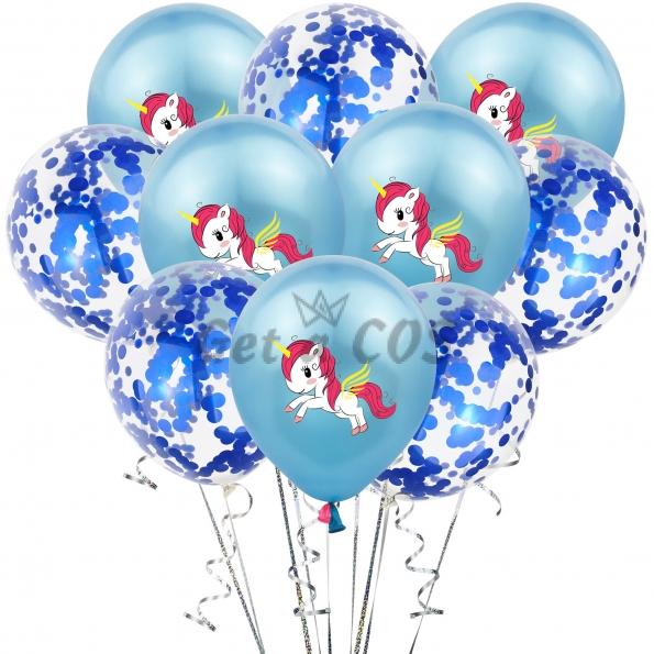 Birthday Balloons Unicorn Printing