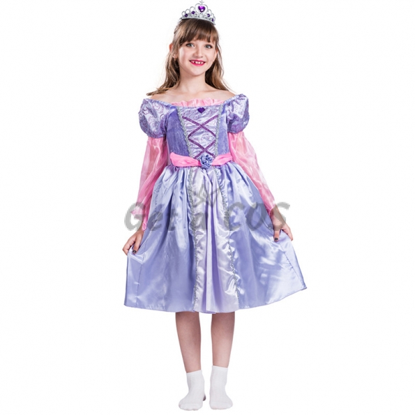 Fairy Costume Purple Victorian Dress