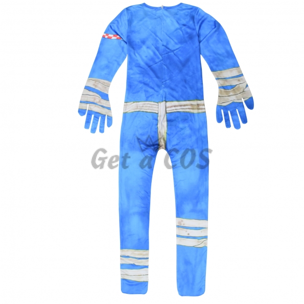 Funny Halloween Costumes Monster Blue Suit