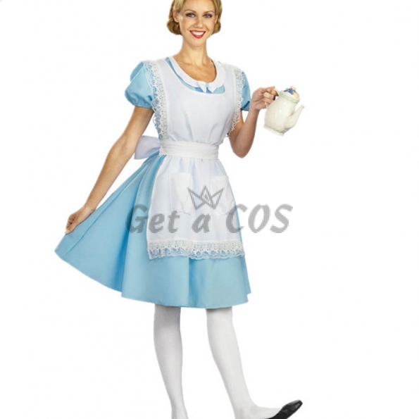 Women Halloween Costumes Princess Alice Maid