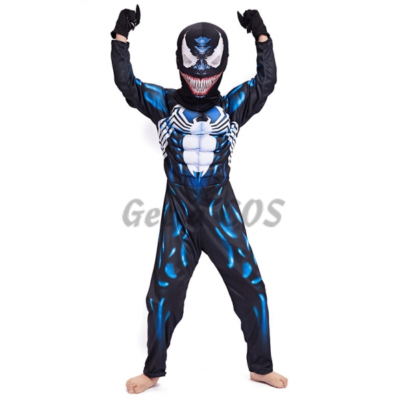 Venom Black Spider Man Kids Costume