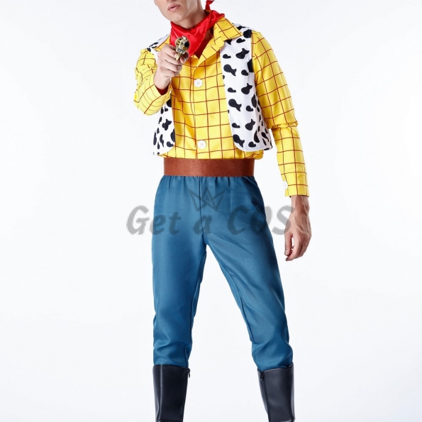Toy Story Woody Western Cowboy Couple Costume