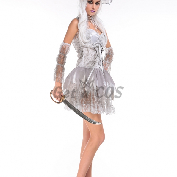 Zombie Halloween Costumes Death Ghost Bride Dress