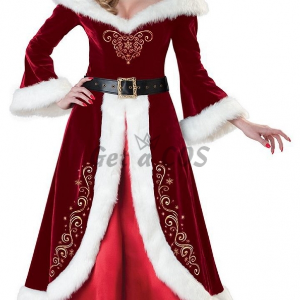 Christmas Costumes Retro Palace Long Dress