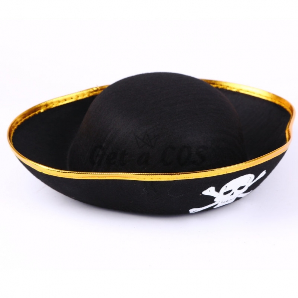 Halloween Decorations Pirate Captain Hat