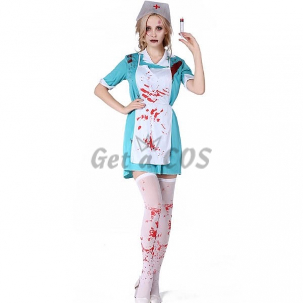 Nurse Uniform Adults Blood Dress