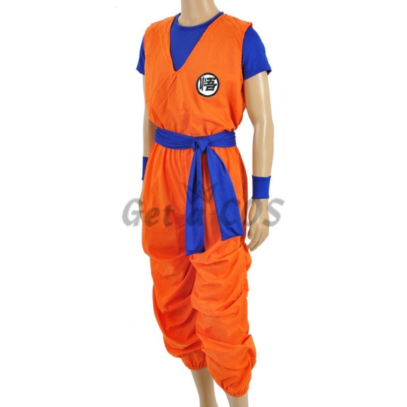 Dragon Ball Z Costumes Son Goku Combat Suit