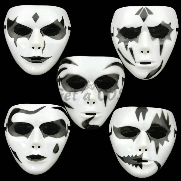Halloween Decorations Hand drawn Street Dance Mask