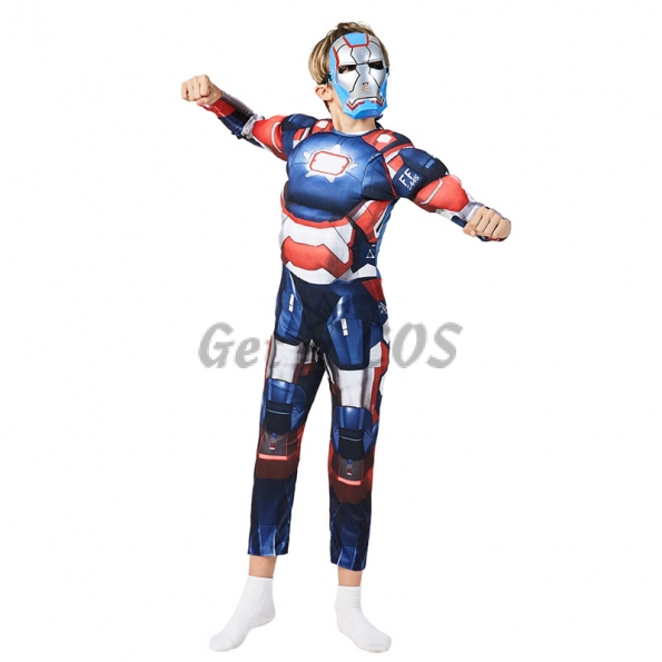 Patriot Iron Man Kids Costume