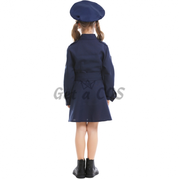 Cute Police Uniform Girls Costume