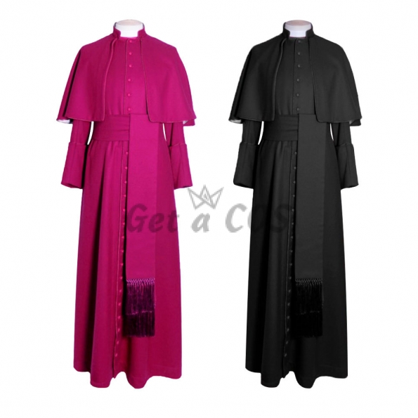 Adults Halloween Costumes Church Priest Robe