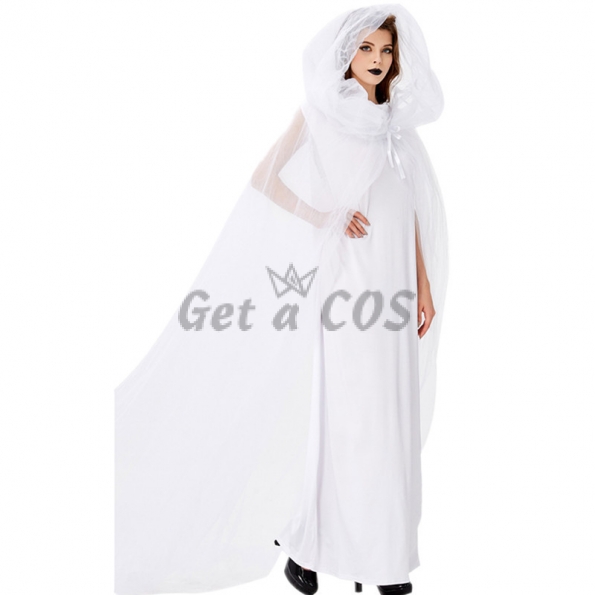 Halloween Costumes White Witch Ghost Bride Clothes
