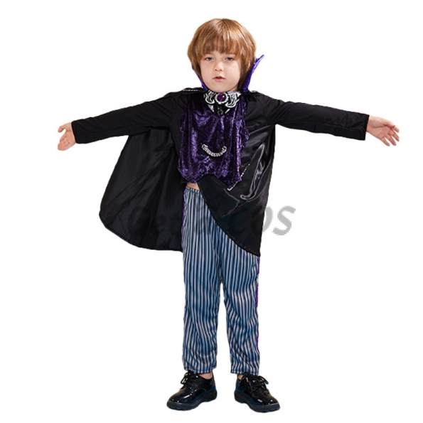 Baby Halloween Costumes Purple Vampire Suit