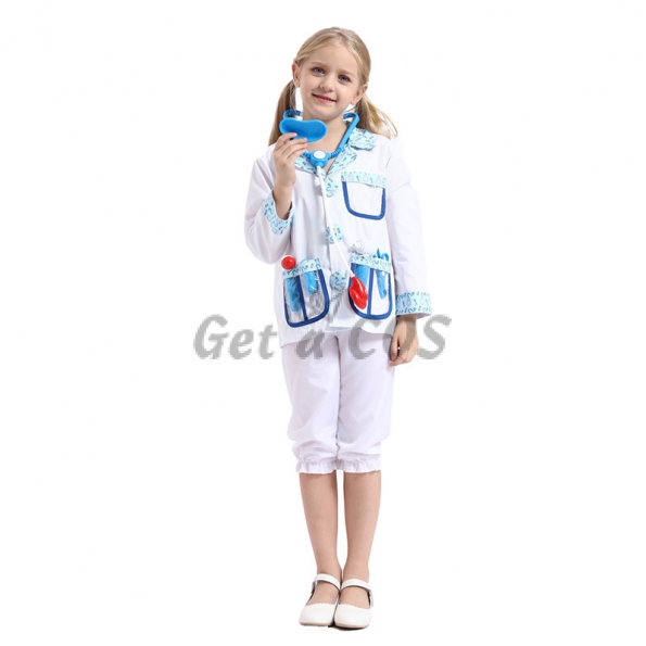 Girls Halloween Costumes Dentist Doctor Clothes
