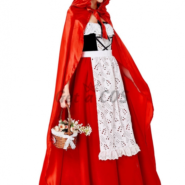 Vampire Little Red Riding Hood Cloak Women Costume