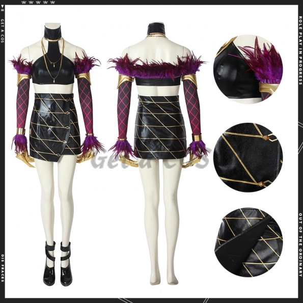 Game Costumes LOL KDA Evelynn Cosplay - Customized