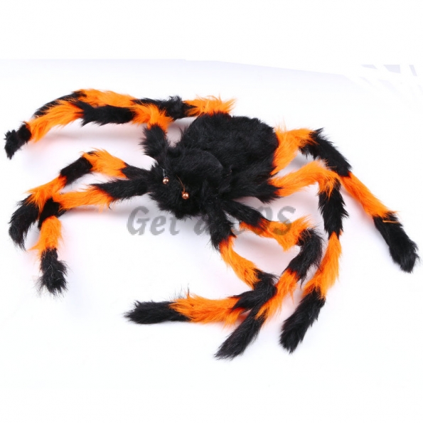 Halloween Decorations Striped Spider
