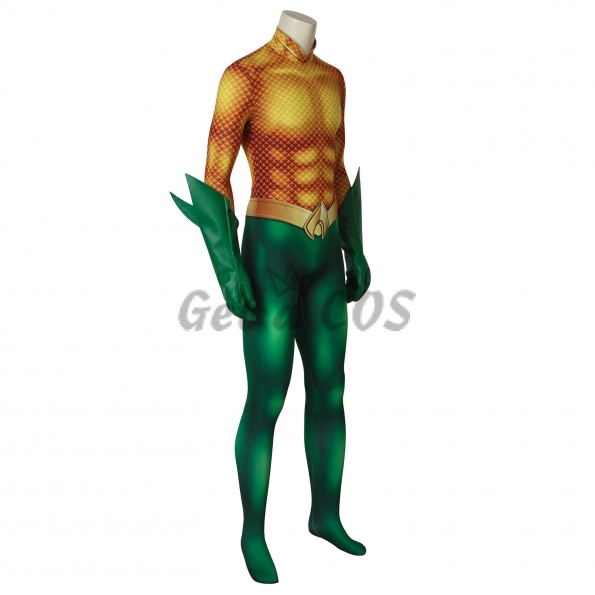 Superhero Costumes Aquaman Arthur Curry - Customized