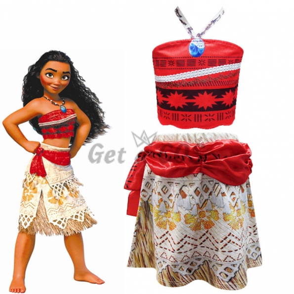 Disney Princess Costumes Moana Kids Suit
