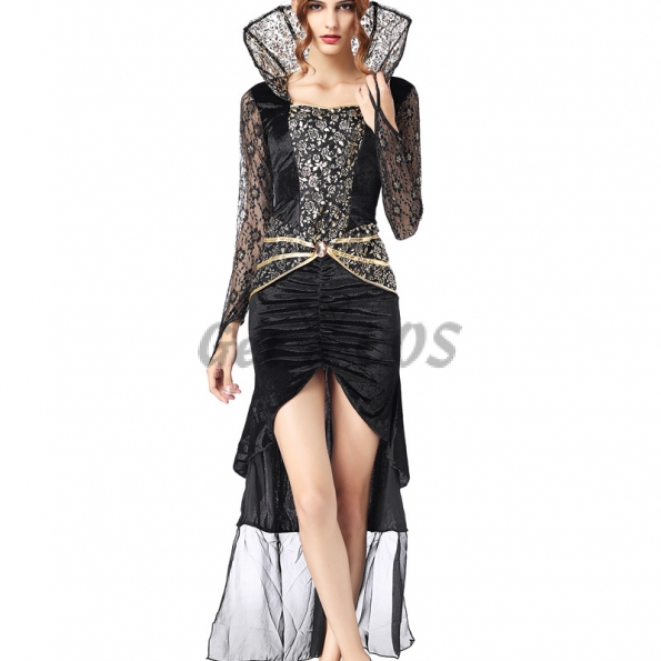 Sexy Women Halloween Costumes Vampire Witch Queen Clothes