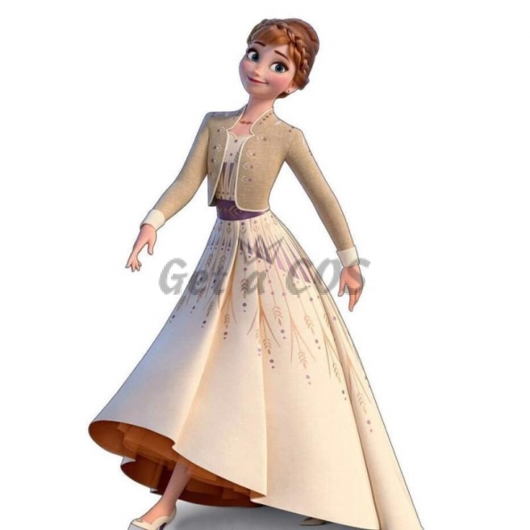 Frozen 2 Costumes Store Elsa Champagne Style