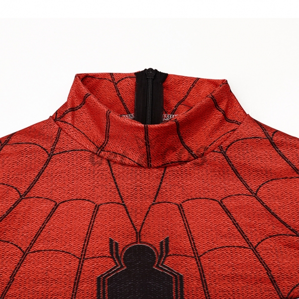 Mzen Halloween Cosatumes Spiderman Classic Jumpsuit