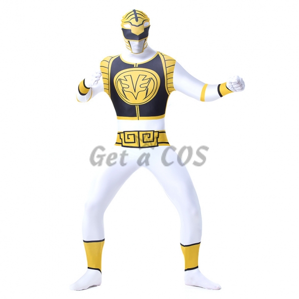 Power Rangers Halloween Costume Yellow Warrior