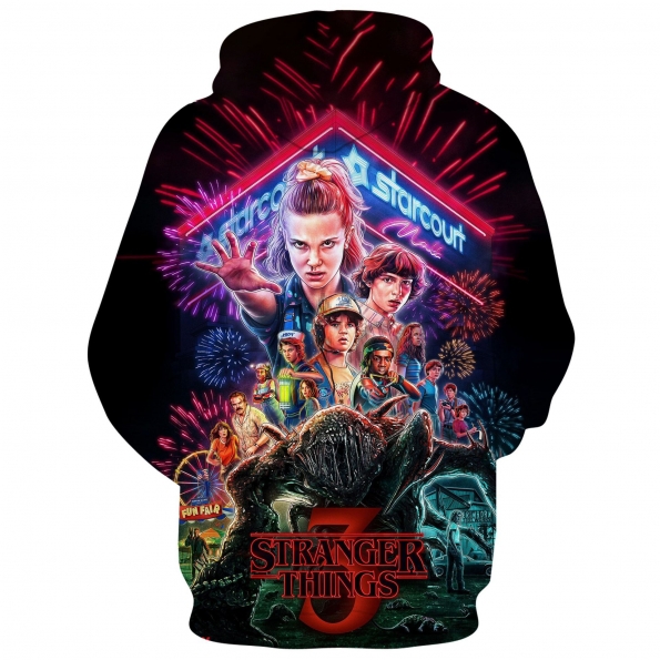 Movie Character Costumes Stranger Things 3D Style