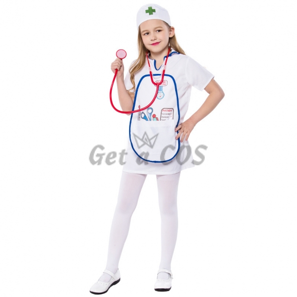 Doctor Professional Girl Costume