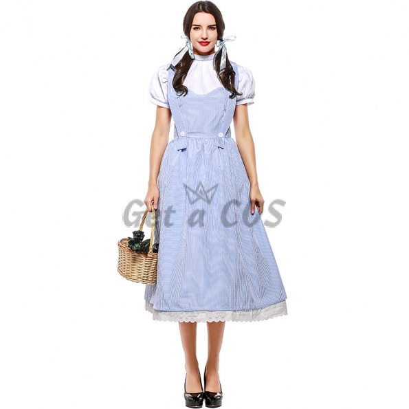Women Halloween Costumes Heroine Of Oz Dorothy Dress