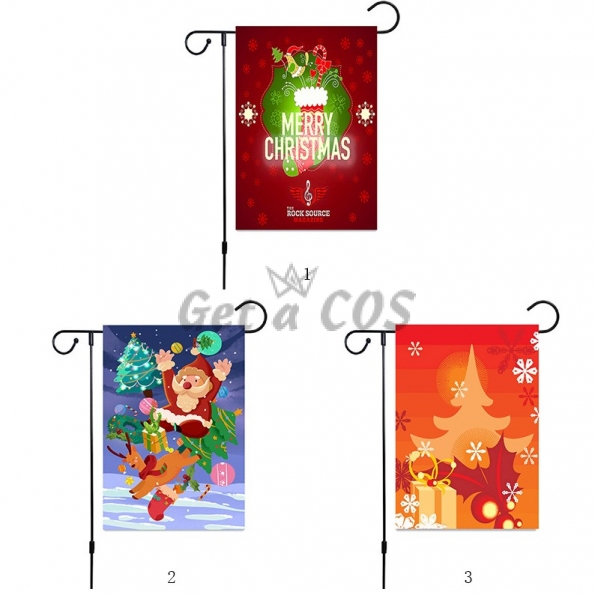 Christmas Decorations Series Pattern Flags