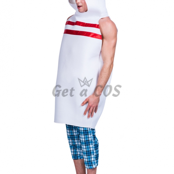 Funny Men Halloween Costumes Bowling Suit