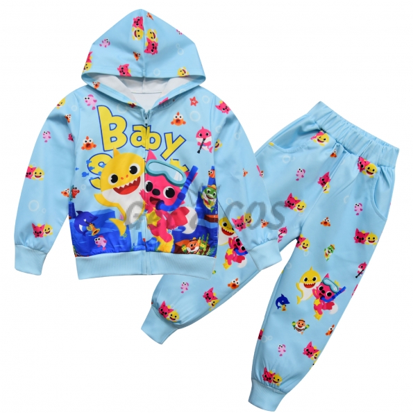 Baby Shark Costume Printed Suit