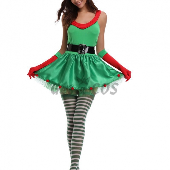 Christmas Costume Santa Claus Tree Party Dress