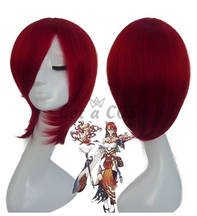 Cosplay Wigs Onmyoji Red