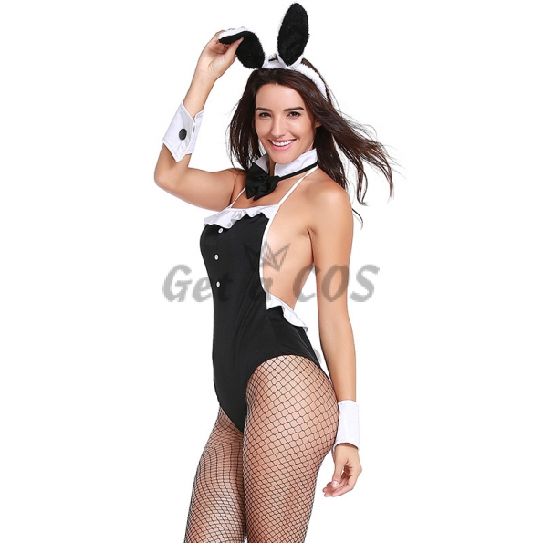 Halloween Costumes Black Rabbit Tight-fitting Dress