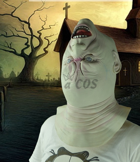 Halloween Supplies Downside Ghost Mask