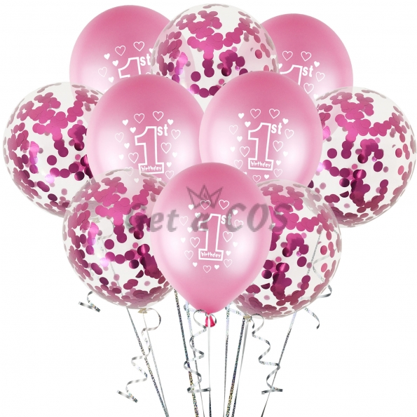 Birthday Balloons Number 1 Shape