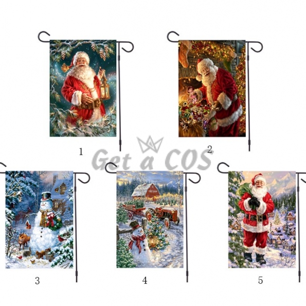 Christmas Decorations Santa Claus Pattern