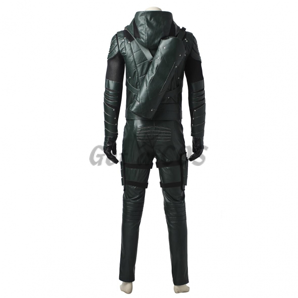 Hero Costumes Green Arrow Oliver Cosplay - Customized