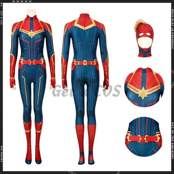 Superhero Costumes Captain Marvel Captain Marvel - Customized