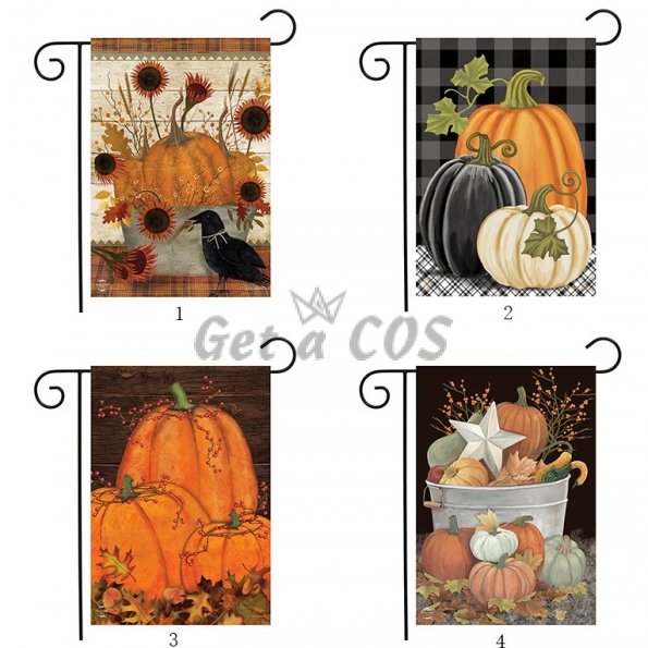 Thanksgiving Decorations Pumpkin Pattern Printing