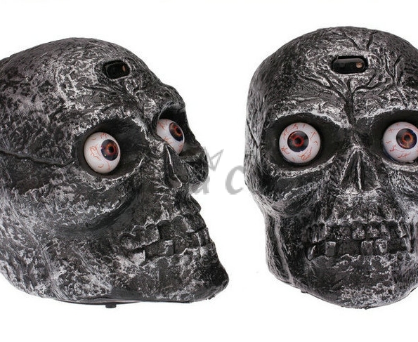 Halloween Props Voice Control Sensor Skull