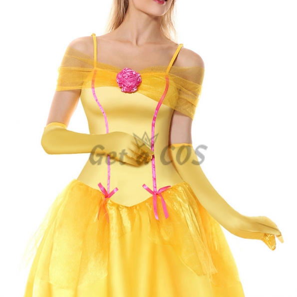 Women Halloween Costumes Bell Princess Dress
