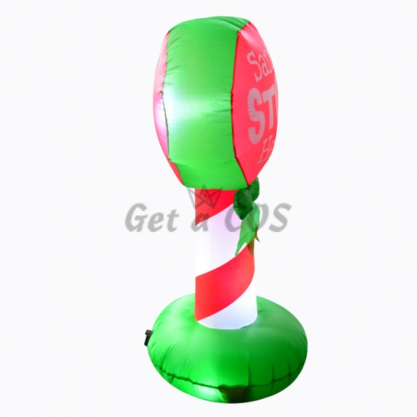 Inflatable Costumes Christmas Street Sign